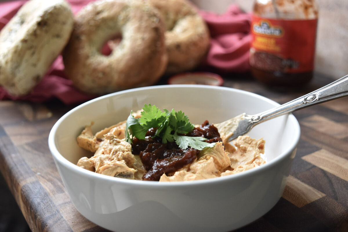 Chipotle and Adobo Cream Cheese Schmear Recipe James Street Home