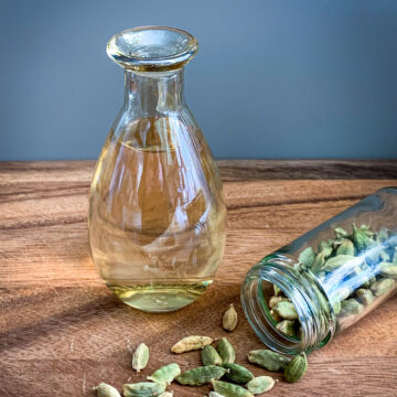 cardamom simple syrup